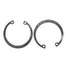 6 pcs Internal Circlip Snap Ring Metal Black 45x51mm L9D6