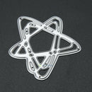 Three Stars Cutting Die DIY Handmade Craft Stencils Scrapbooking Paper Decor