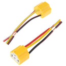 2 pcs Car Headlight Connector H4-Lamp Lamp Holder S250  OZ