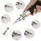 10 IN 1 Butane Gas Soldering Iron Kit Profession Auto Ignition Torch Box Tool