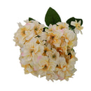 1 Bunch Artificial Hydrangea Flowers Bouquet Party Home Decor Champagne