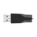 2pcs PS/2 Female to USB Male Adapter Converter Splitter Connector for PC