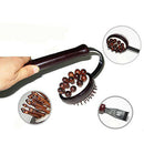 10" Long Black Red Plastic Back Knock Scratcher Relaxing Massage Hammer