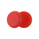 Pair Handle Caps Balai Thumbstick for PlayStation 4 PS4 Controller - Red