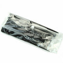 10pcs Salon Hair Cut Styling Hairdressing Barbers Combs Brush Set Black