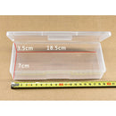 Clear Plastic Storage Box Jewelry'Craft Nail Beads Container Organizer Case T Gw