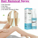 100% Natural Permanent Hair Removal Spray Stop Hair Growth Inhibitor Remover--