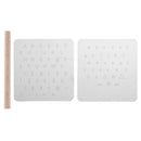 DIY Leather Punch Alphabet Letter Number Stamper Set Plastic Leather Tool