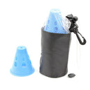 Outdoor Camping Hiking Tent Warning Lamp Cap Anti-Fall Ground Nail (Blue) A