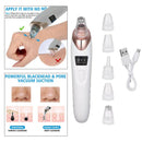 Electric Facial Face Blackhead Remover Suction Device LCD Display Tools