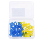 80Pcs Dental Elastic Fixing Wedges Matrix Matrices Rubber Dam Composite Fillin-
