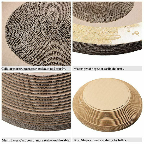 Cat Scratching Lounge Board Corrugated Cardboard Scratcher Cat Scratch Pad