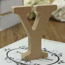 5Pieces Wooden Alphabet Craft MARRY Letter Plaque Wall Hanging Wedding Decor