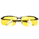 Polarized Sunglasses HD Driving Pilot Glasses Oversize Night Vision Eyewear FT