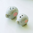 Ceramic Salt and Pepper Shaker - 2pcs Cute Seasoning Spice Tool Cooking Kitchen