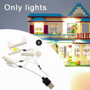 LED Light Up Kit For Stephanie's House Lighting for DIY LEGO 41314 K1T6