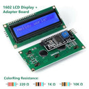 Electronic Fun Kit with LCDModule, Basic Electronic Starter Kit with Detailed