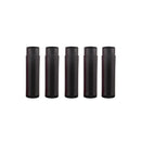 15pcs Black Lipstick Empty Tube Wax Tube Lipstick DIY Lipstick Tube Cosmeti