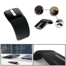 Black 2.4GHz Touch Wireless Optical Mouse Mice With Receiver For Laptop PC