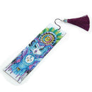 DIY Owl Special Shaped Diamond Painting Leather Bookmark Tassel Book Marks