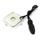 1x Practical Outdoor Survival Reflective Signal Mirror w/ Whistle Emergenc MZS