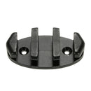 Kayak Canoe Black Mini Zigzag Anchor Plate Clip Safety Bow Brand New KPS