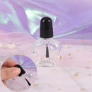 Empty Cosmet Containers Nail Clear Glass Bottles With Brush Nail Polish Bottle3C