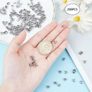 200Pcs CRIMP COVER BEADS 5mm KNOT COVERS FOR DIY NECKLACE JEWELRY MAKING
