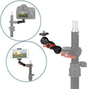 Multi-Functional Ball Head Super Clamp Arm Adapter for Camera Camcorder Monitor