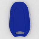 Car Key Protive Cover Holder for BUICK Flip Smart 3 Buttons Remote Key Fob Blue