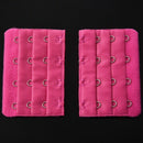 2 Pcs Ladies 3 x 4 Hook Bra Extenders Strap Extention - Purple U4M1