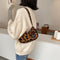 Animal Pattern Women Underarm Shoulder Bag Women Travel Handbags (Leopard)