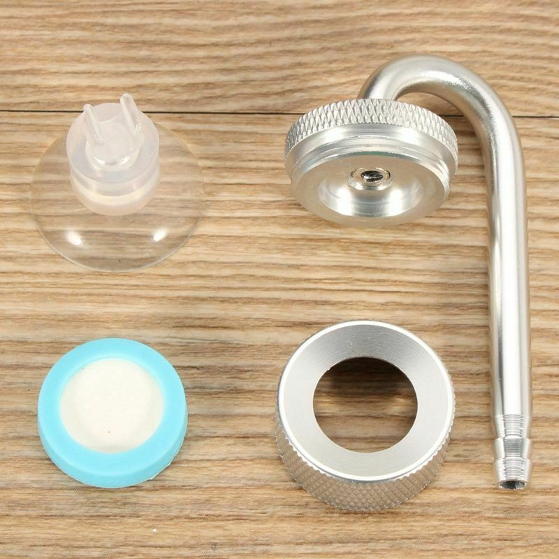 Set CO2 Diffuser Atomizer Regulator Reactor for Fish Tank Aquarium Plant Mo G6E6