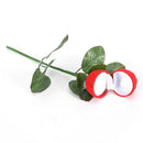 1pc Red Rose Flower Velvet Jewelry Storage Box Engagement Ring Box fiJ uW