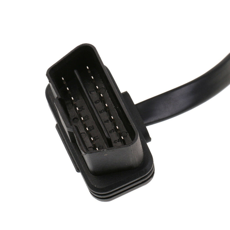 1 to 3 OBD2 Male to Female Splitter Extension Cable Connector With Switch