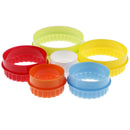 6Pcs Round/Flower Shaped Dough Cutting Tool Kitchen Gadgets Dumplings Cutte@