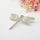 Colors Crystal Brooch Pins for Women Bouquet Wedding Breastpin, Glittering