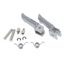 1 Pair Front Footpegs Rest Pegs Mini Pedals Fit for Suzuki GSXR600 GSXR750 01-08