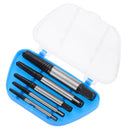 5Pcs Screw Extractor Easy Out Drill Bits Guide Broken Damaged Bolt Remover Set