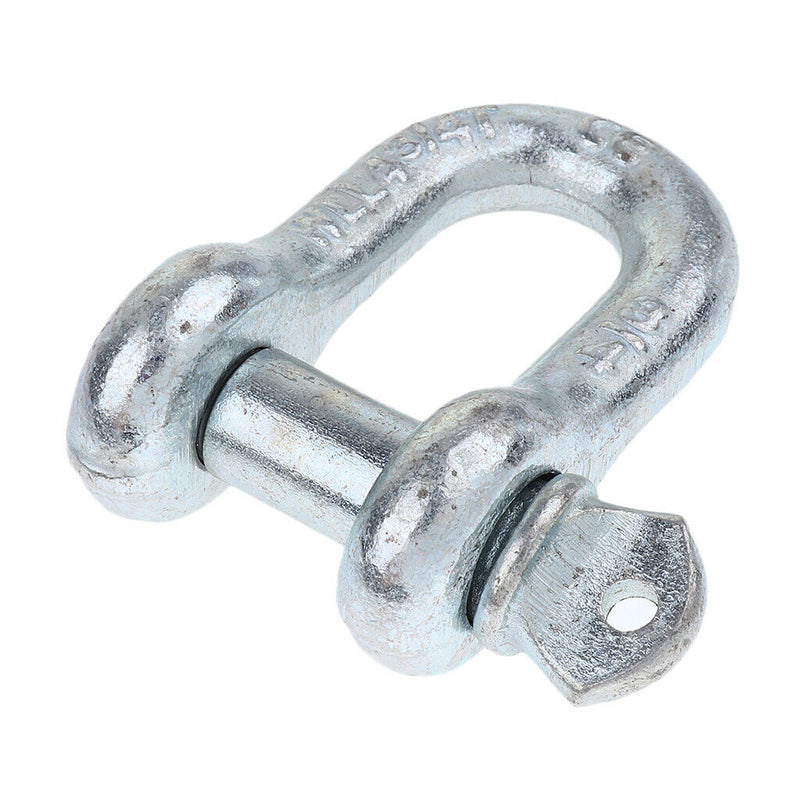 Alloy Steel Screw Pin D Shackle Marine Boat Shade Hardware Rigging 19mm