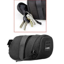 Wedge Bicycle Cycle Saddle Bag MTB Road Bike Under Seat Pack Black for Sport
