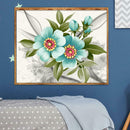 5D DIY Full Drill Diamond Painting Cross Stitch Embroidery Kit (Flower02)