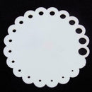 Knitting Needle Gauge Round Sizes 2 mm -10 mm Measure Tool Rule accessory H I2C7