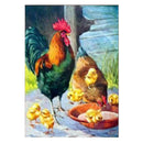 Chicken Family 5D DIY Diamond Painting Cross Stitch DIY Craft Home Decor
