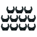 10pc 1-3/4" Nylon Boat Hook Kayak Paddle Holder Split Clip Paddle Rod Keeper