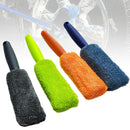 Soft Plastic Handle Sponge Cleaner Tire Washing Tool Rim Car Wheel Brush