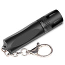 Outdoor Climbing LED Aluminum Alloy Head Rotary Switch Keychain Flashlight