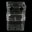 Clear Plastic Retangle Shape Seperate Fish Fry Breeding Divider Tank for Aq L7P2