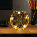 DIY Special Full Drill LED Diamond Painting Light Mandala Cross Stitch Lamp