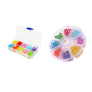 224pcs Amazing Knitting Crochet Locking Stitch Needle Clip Markers Holder Tool